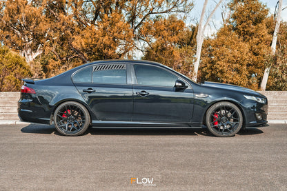 Flow Designs Falcon FGX Side Skirt Splitters (GLOSS: Pair)