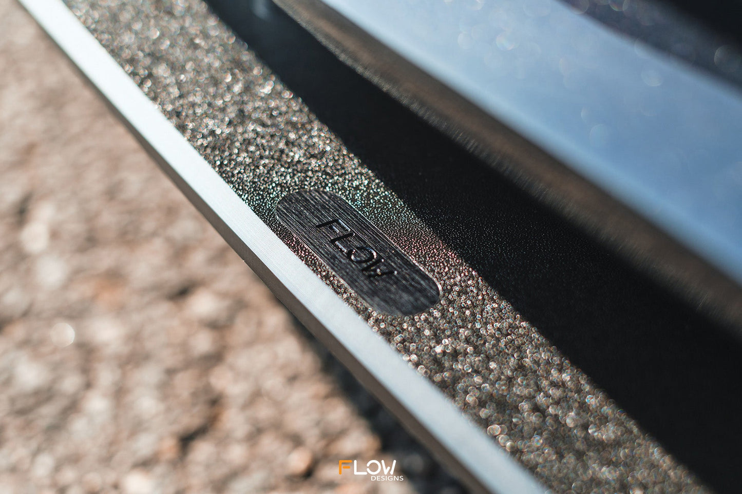 Flow Designs Falcon FGX Front Lip Splitter (TEXTURED)