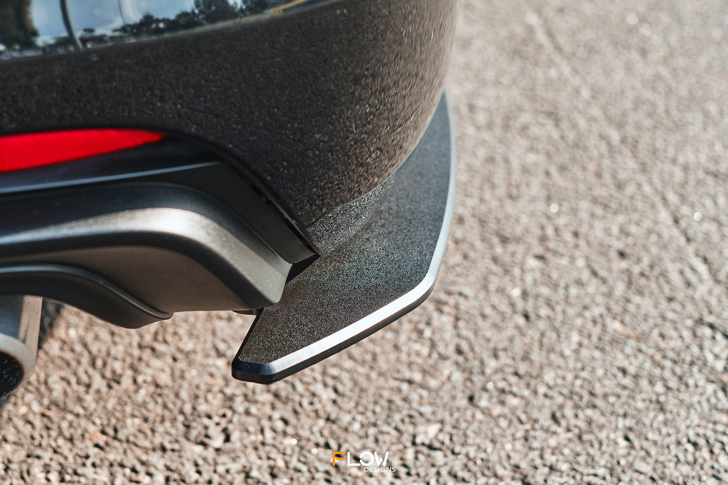 Flow Designs Falcon FGX Rear Spats (TEXTURED; Pair)