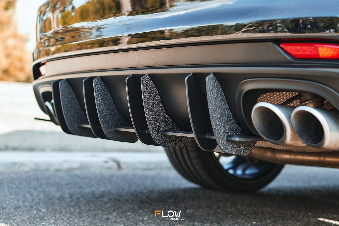 Flow Designs Falcon FGX Flow-Lock Rear Diffuser (GLOSS)