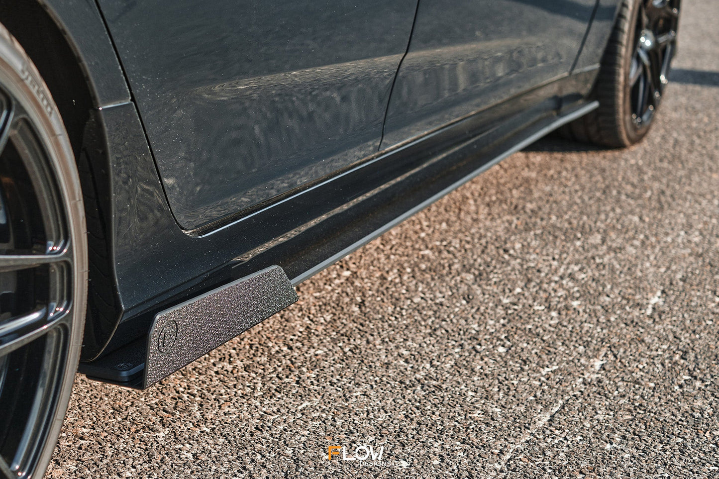Flow Designs Falcon FGX Side Skirt Splitter Winglets (Pair)