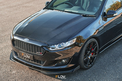 Flow Designs Falcon FGX Front Lip Splitter (TEXTURED)