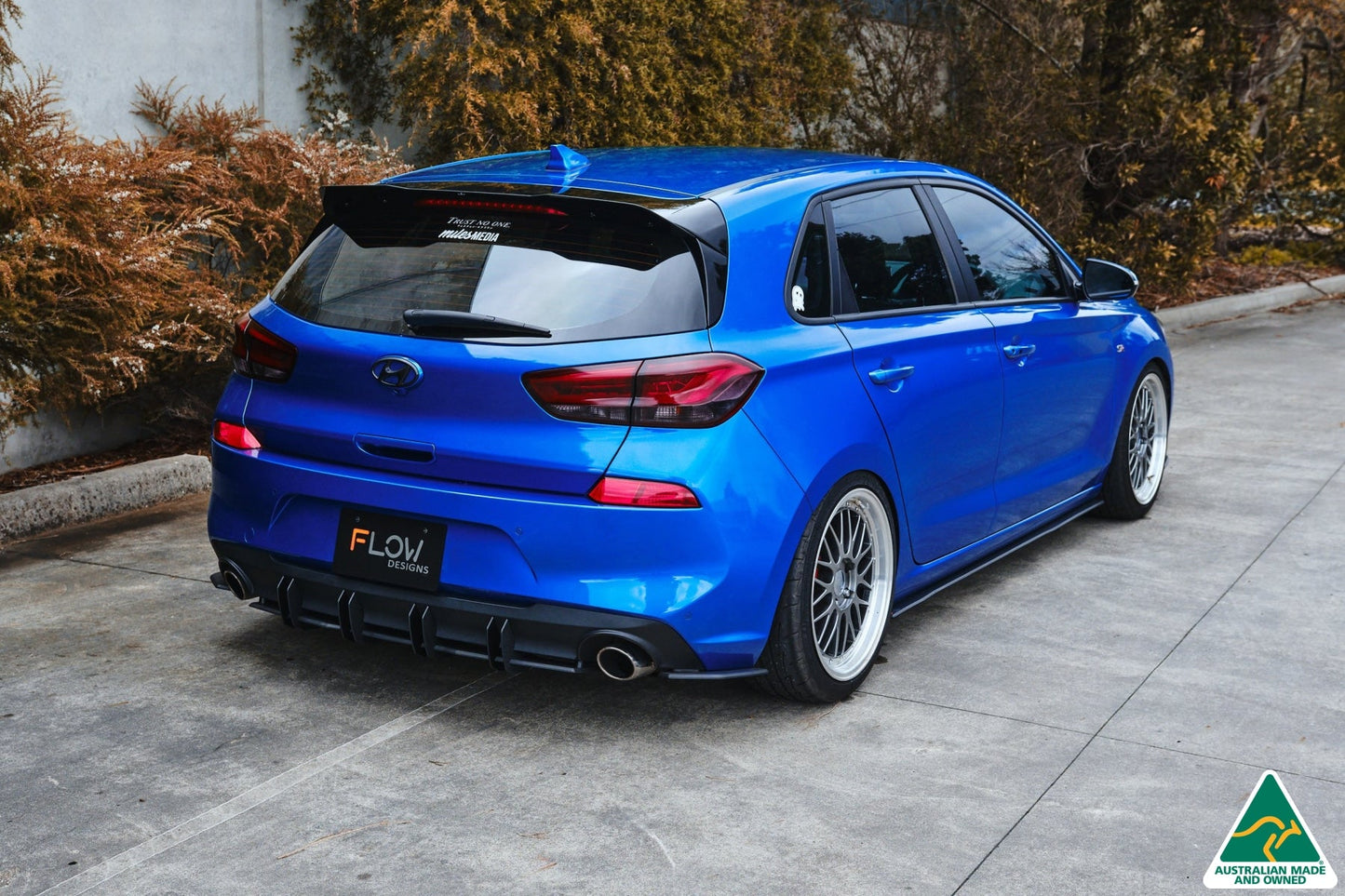 Flow Designs i30 SR Hatch (2017-2018) Flow-Lock Rear Diffuser