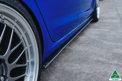 Flow Designs i30 SR Hatch (2017-2018) Side Skirt Splitters (Pair)