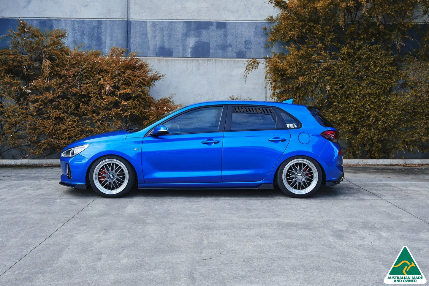 Flow Designs i30 SR Hatch (2017-2018) Side Skirt Splitters (Pair)