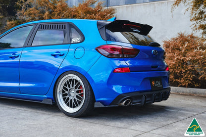 Flow Designs i30 SR Hatch (2017-2018) Flow-Lock Rear Diffuser