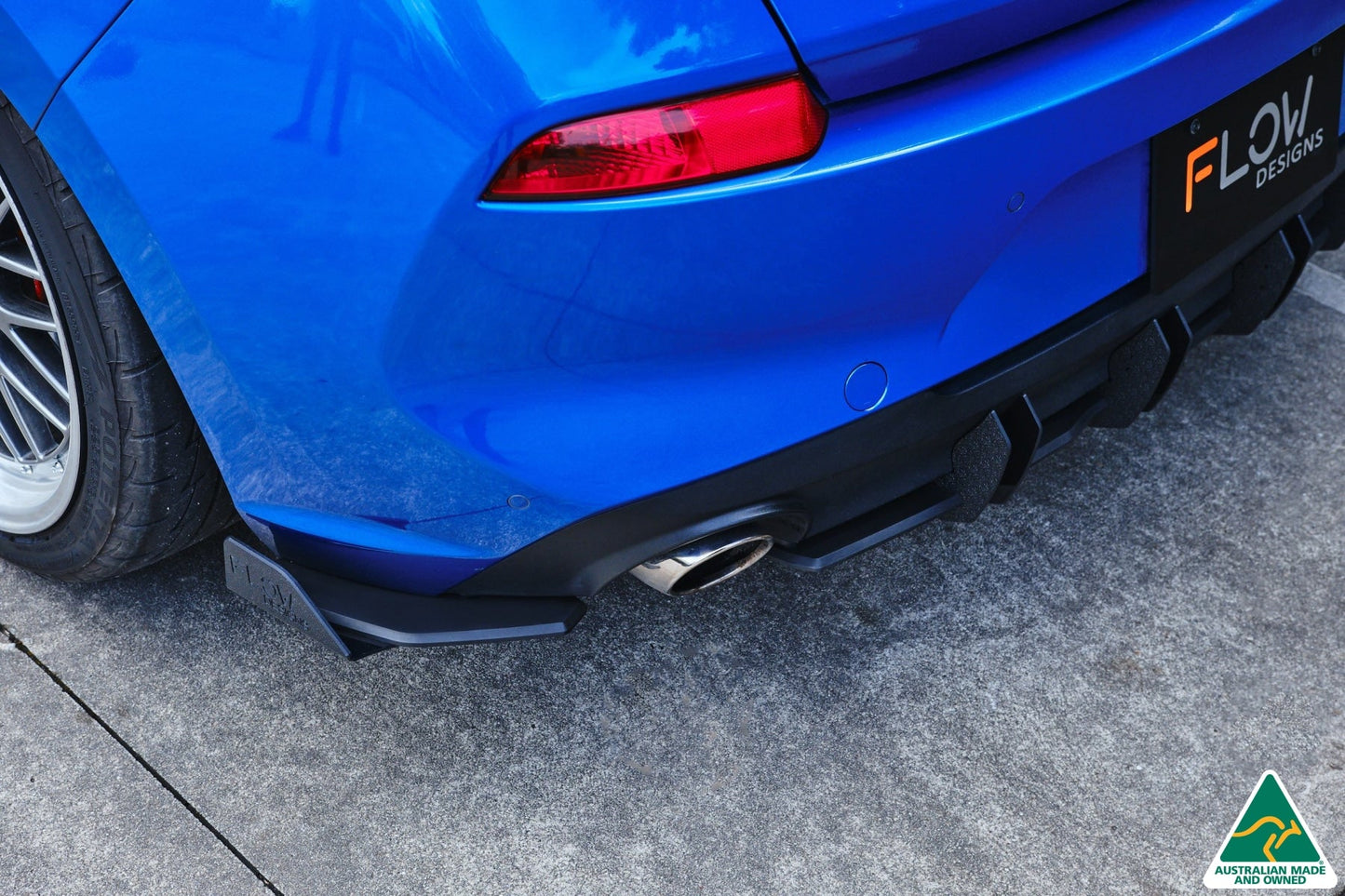 Flow Designs i30 SR Hatch (2017-2018) Rear Spat Winglets (Pair)