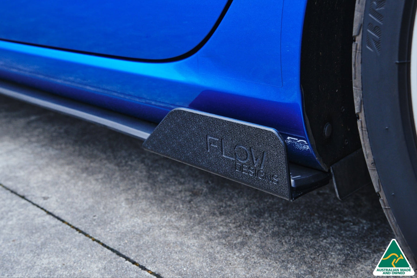 Flow Designs i30 SR Hatch (2017-2018) Side Skirt Splitters (Pair)