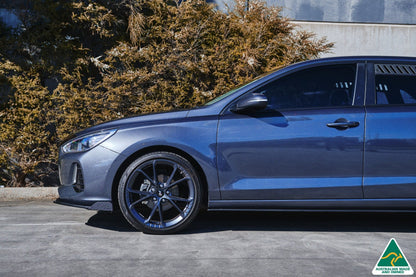 Flow Designs i30 Hatch PD1, PD2 2018-2020 Front Lip Splitter Winglets (Pair)