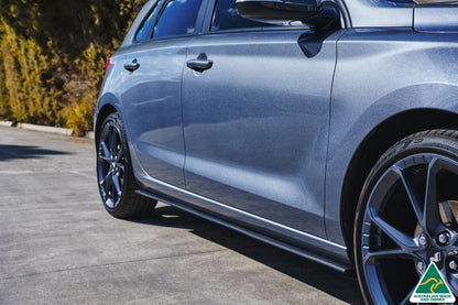 Flow Designs i30 Hatch PD1, PD2 2018-2020 Side Skirt Splitters (Pair)