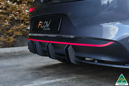 Flow Designs i30 Hatch PD1, PD2 2018-2020 Flow-Lock Rear Diffuser