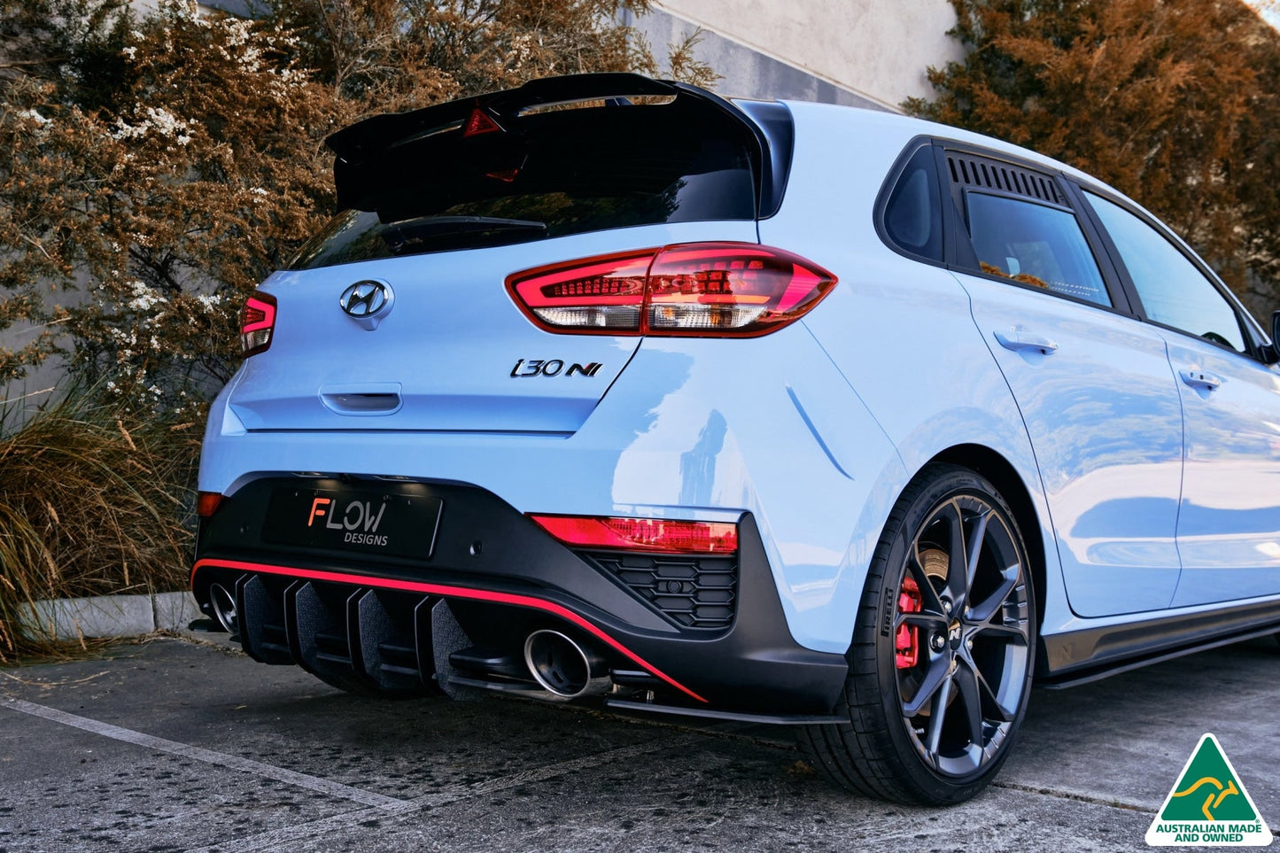 Flow Designs i30N Hatch PD FL 2021 Flow-Lock Rear Diffuser