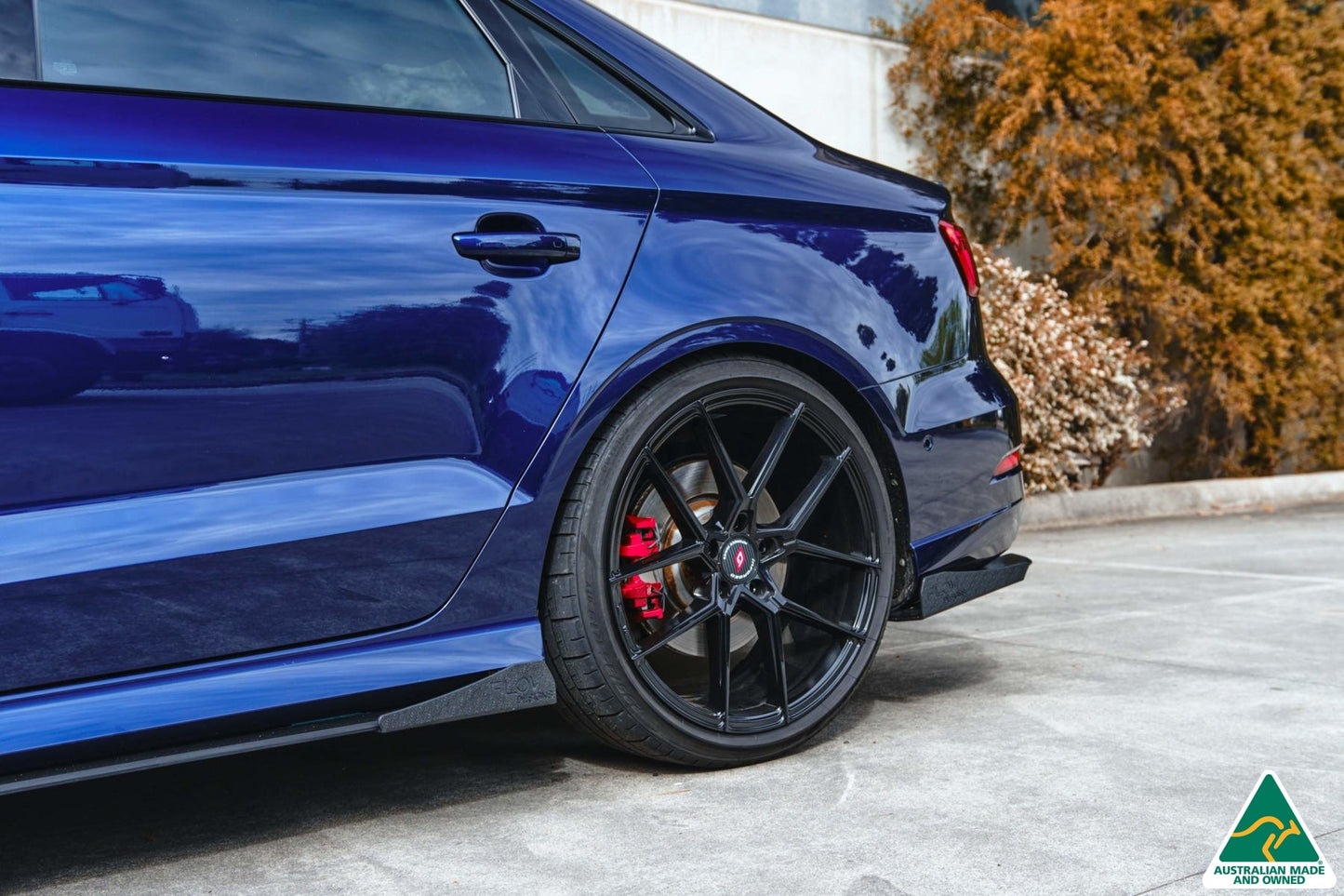 Flow Designs S3 8V Sedan Facelift Rear Spat Winglets (Pair)