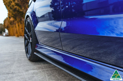 Flow Designs S3 8V Sedan Facelift Side Skirt Splitters (Pair)