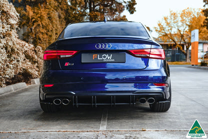 Flow Designs S3 8V Sedan Facelift Flow-Lock Rear Diffuser