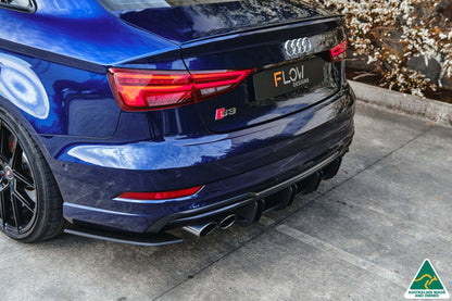 Flow Designs S3 8V Sedan Facelift Flow-Lock Rear Diffuser