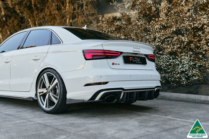 Flow Designs RS3 8V Sedan Facelift  Rear Spat Winglets (Pair)