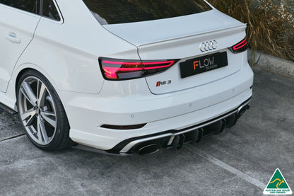 Flow Designs RS3 8V Sedan Facelift Rear Spats (Pair)