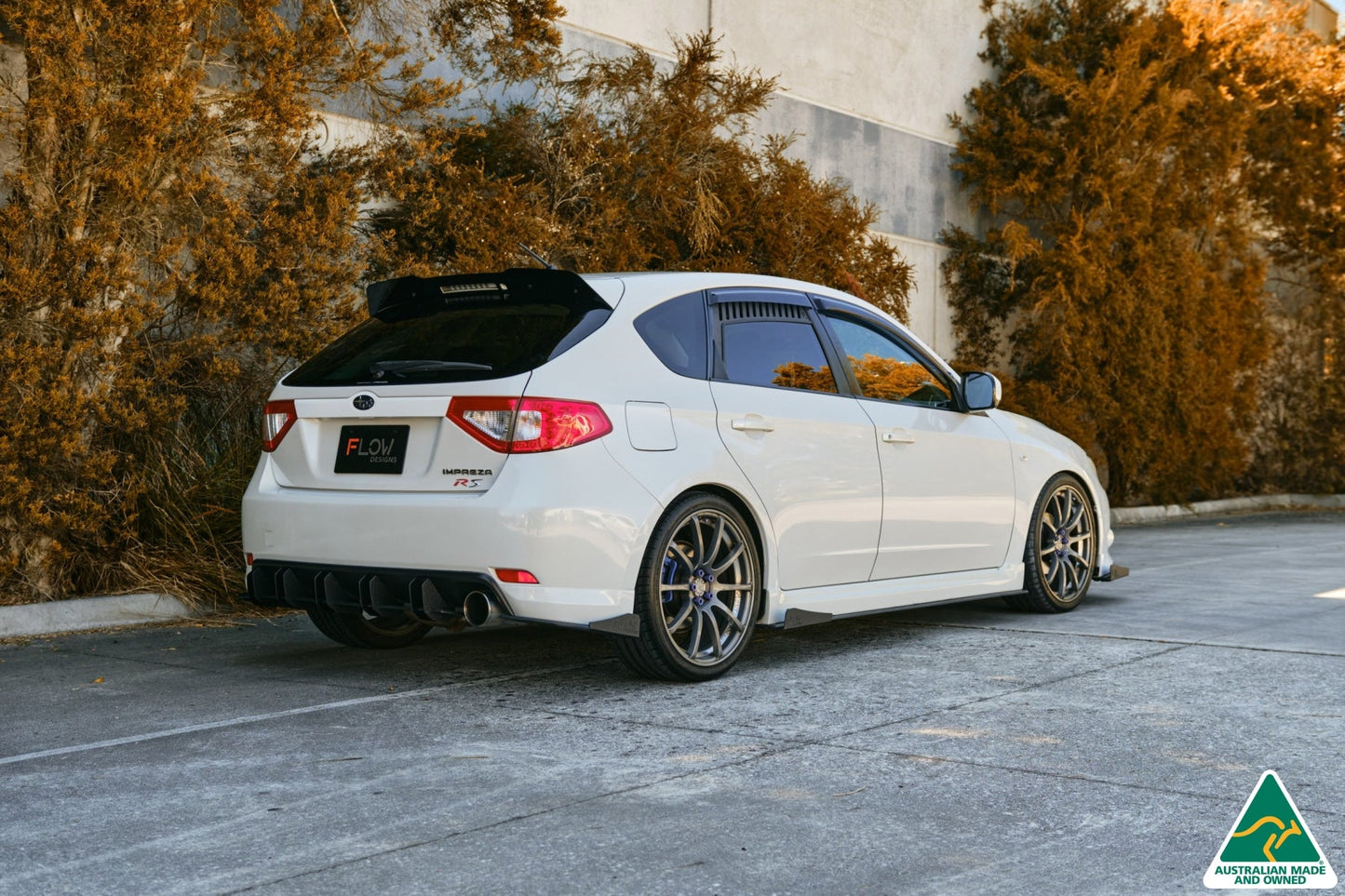 Flow Designs Impreza WRX/RS G3 Hatch PFL Rear Spat Winglets (Pair)