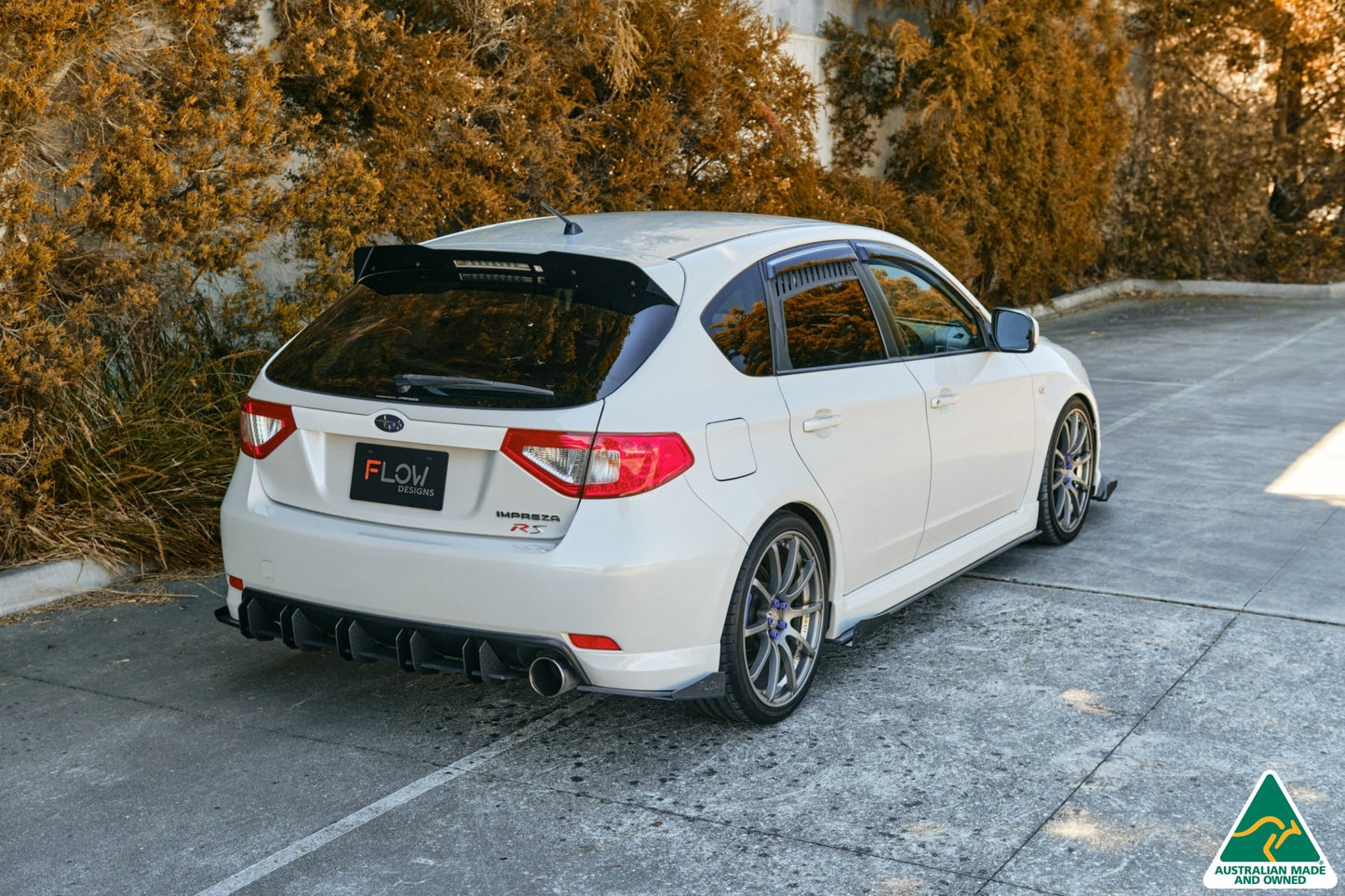Flow Designs Impreza G3 Hatch Rear Spoiler Extension