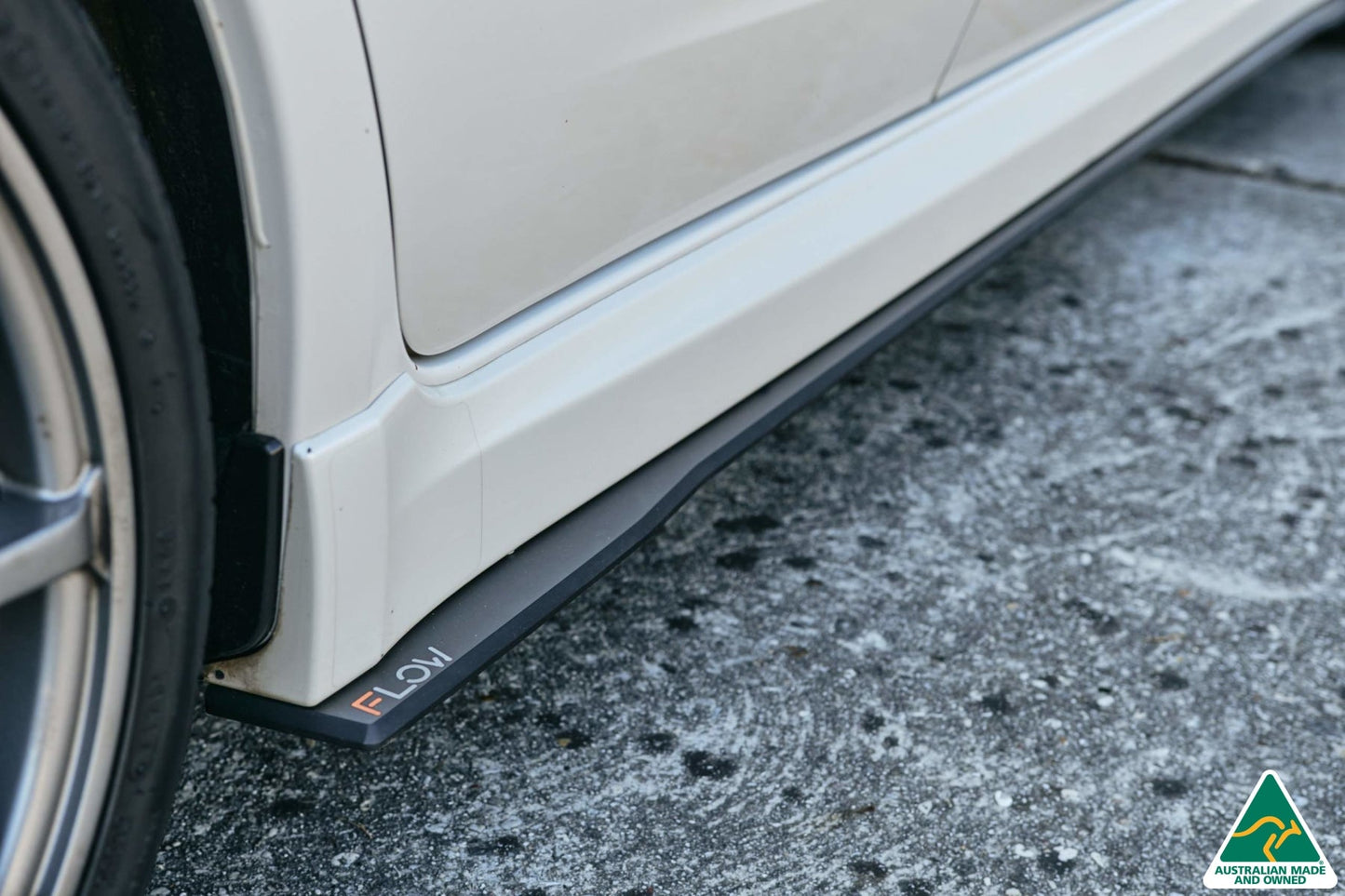 Flow Designs Impreza WRX/RS G3 Hatch PFL Side Skirt Splitters (Pair)