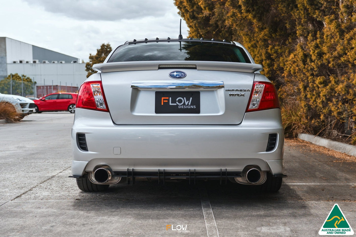 Flow Designs Impreza WRX/RS G3 Sedan PFL Flow-Lock Rear Diffuser