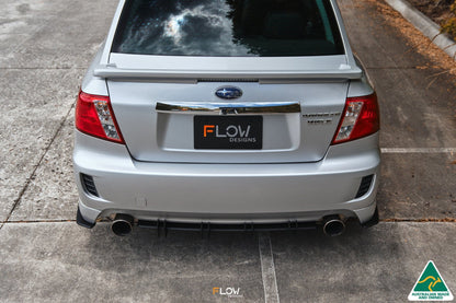 Flow Designs Impreza WRX/RS G3 Sedan PFL Flow-Lock Rear Diffuser