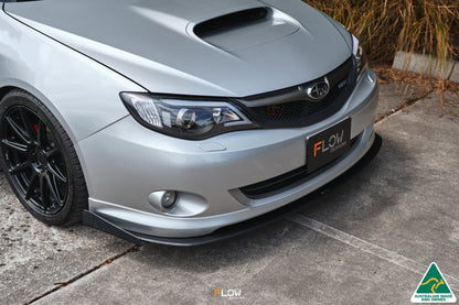 Flow Designs Impreza WRX/RS G3 Sedan PFL Front Lip Splitter Winglets (Pair)
