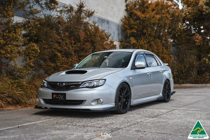 Flow Designs Impreza WRX/RS G3 Sedan PFL Front Lip Splitter Winglets (Pair)
