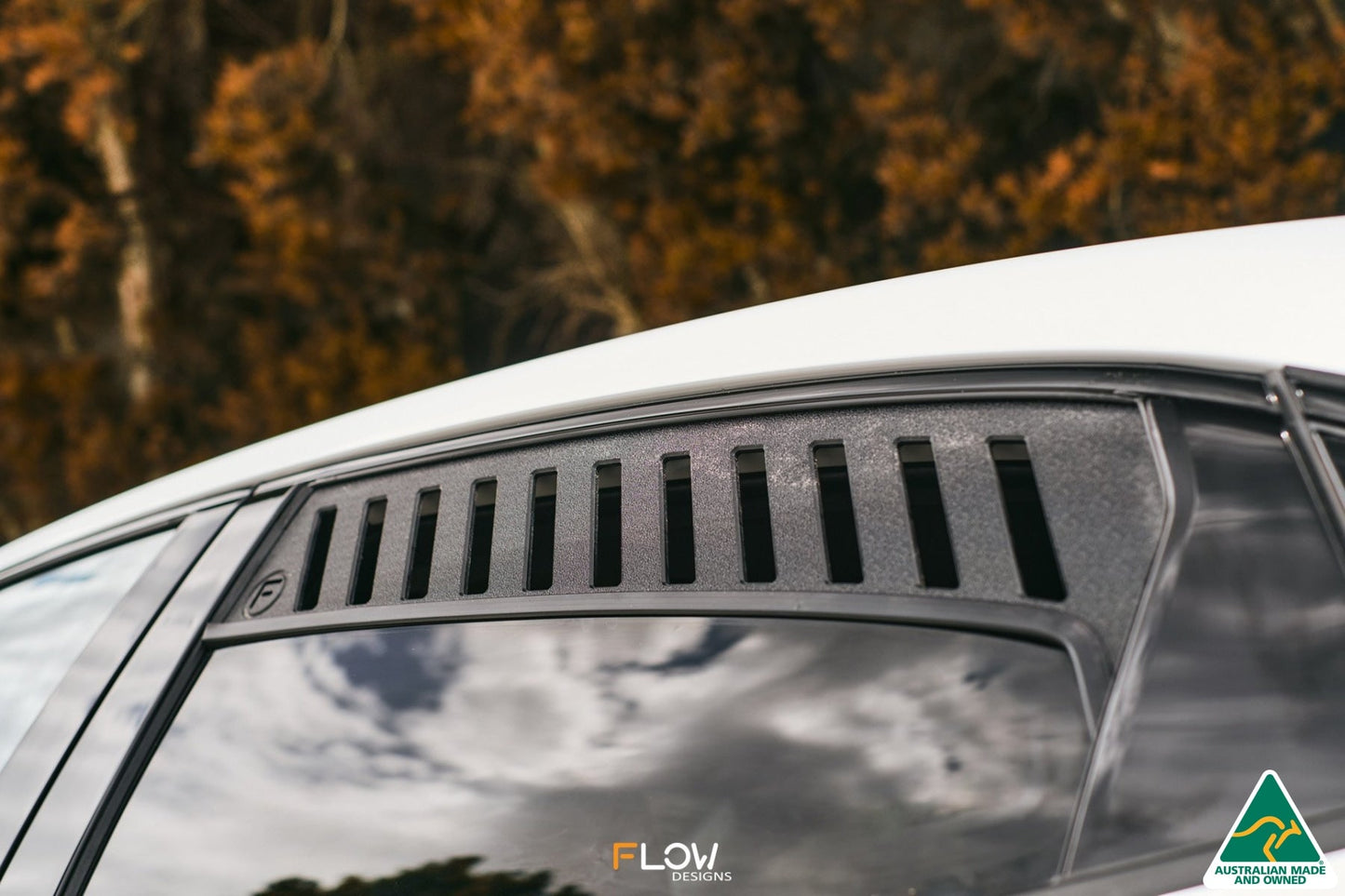 Flow Designs FK4/FK7/FK8 Civic Type R Rear Window Vents (Pair)
