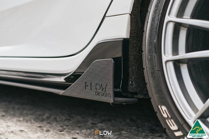 Flow Designs FK4/FK7 Civic RS Hatch PFL Side Skirt Splitter Winglets (Pair)