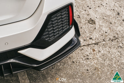Flow Designs FK4/FK7 Civic RS Hatch PFL Rear Spats (Pair)