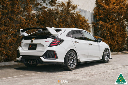Flow Designs FK4/FK7 Civic RS Hatch PFL Side Skirt Splitters (Pair)