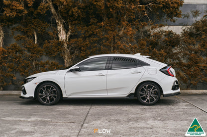 Flow Designs FK4/FK7 Civic RS Hatch FL Side Skirt Splitters (Pair)