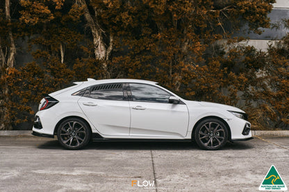 Flow Designs FK4/FK7 Civic RS Hatch FL Side Skirt Splitters (Pair)