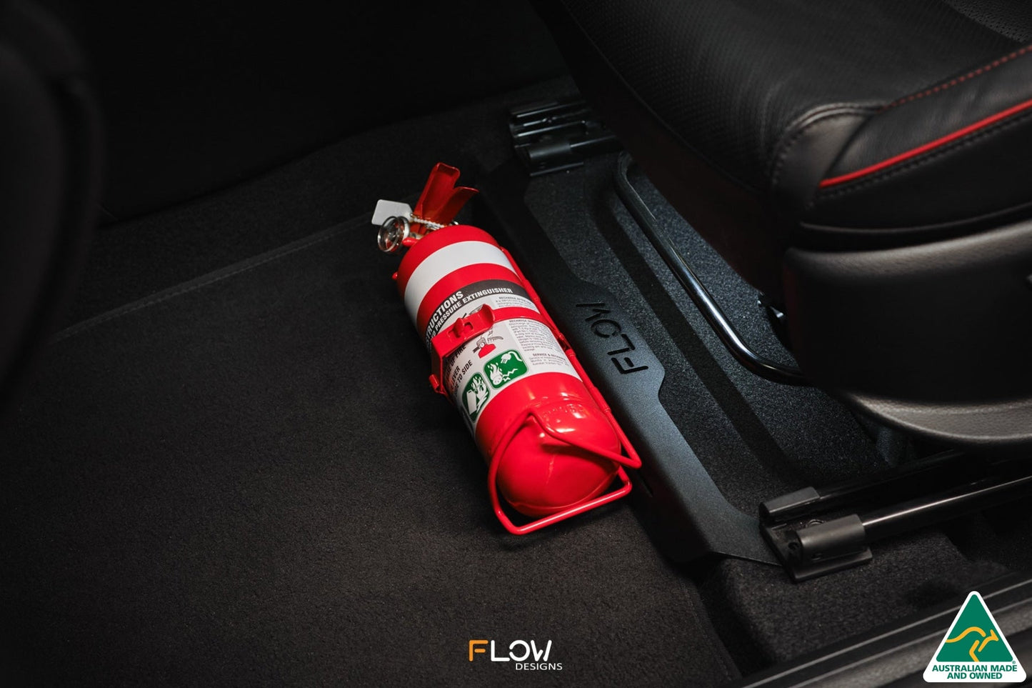 Flow Designs Cerato Fire Extinguisher Bracket/Mount
