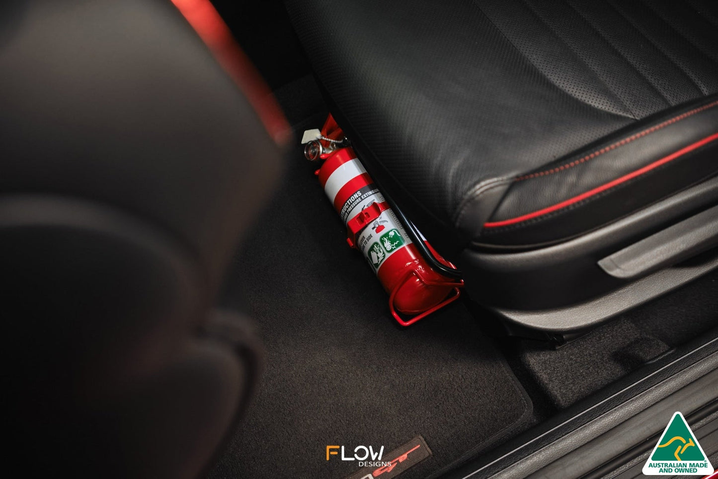 Flow Designs Cerato Fire Extinguisher Bracket/Mount