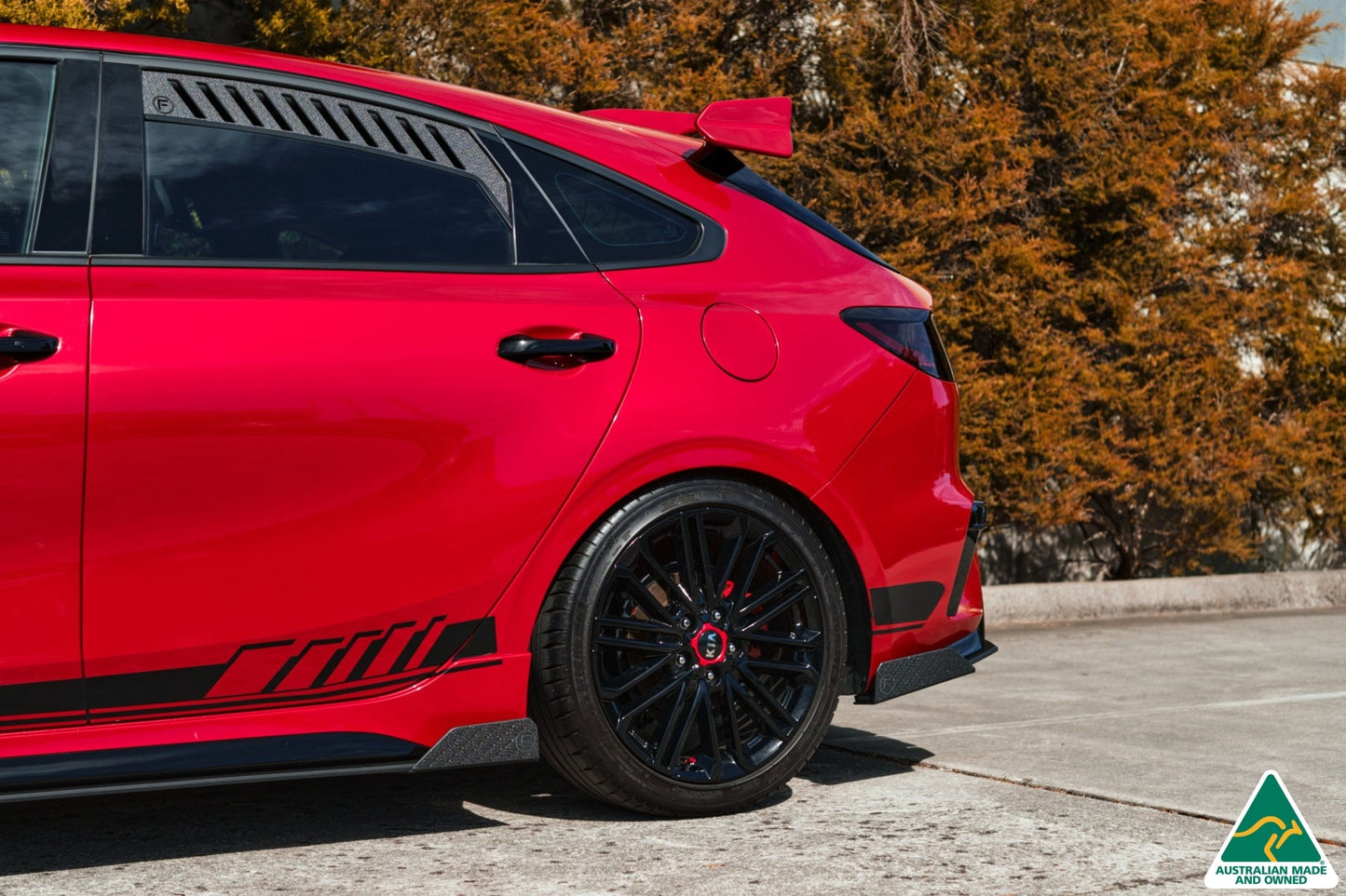 Flow Designs Cerato GT PFL Side Skirt Splitter Winglets (Pair)