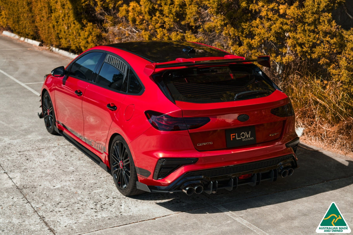 Flow Designs Cerato GT Hatch PFL Rear Spats (Pair)