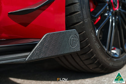 Flow Designs Cerato GT PFL Front Lip Splitter Winglets (Pair)