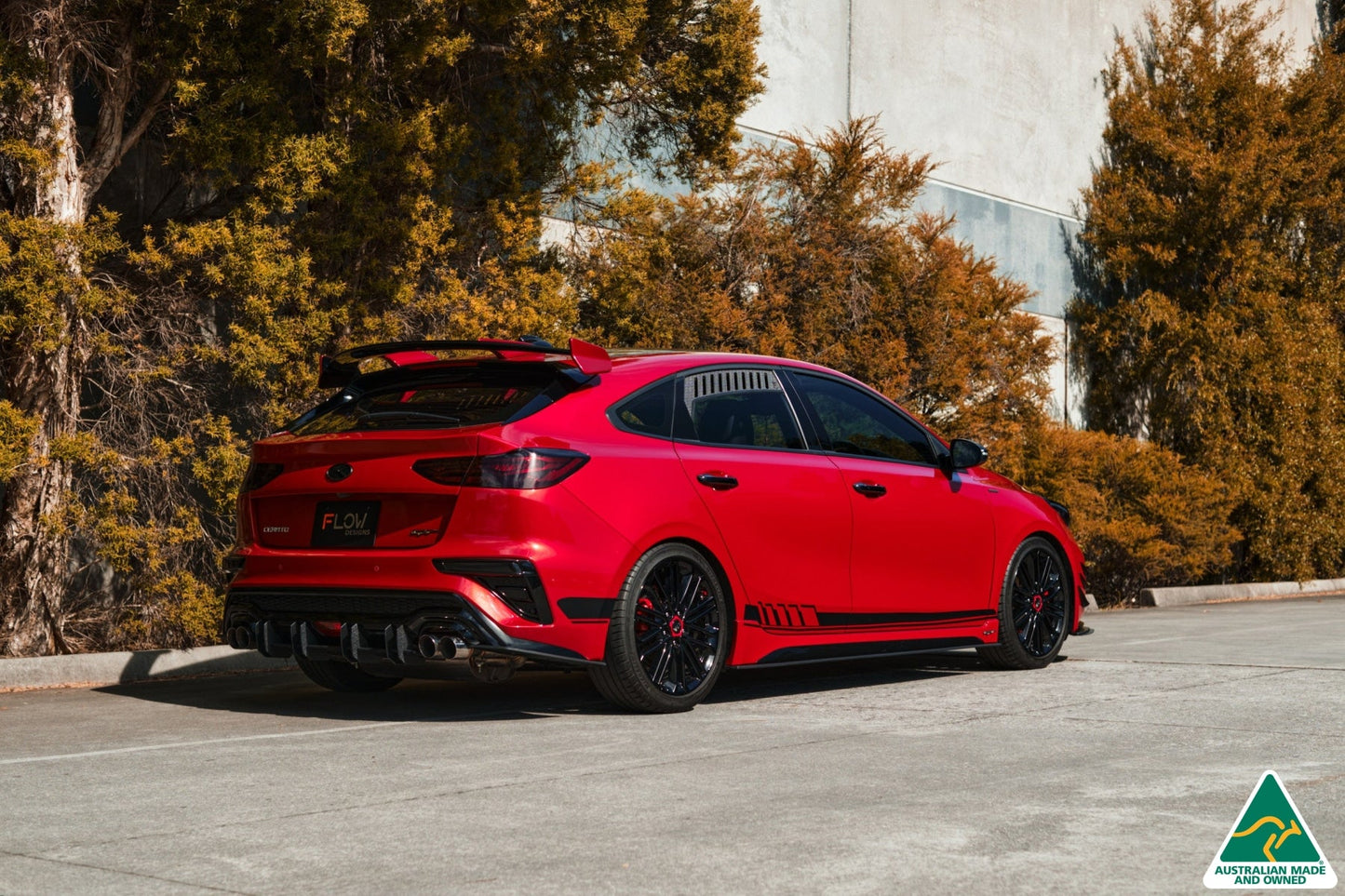 Flow Designs Cerato GT Hatch PFL Flow-Lock Rear Diffuser