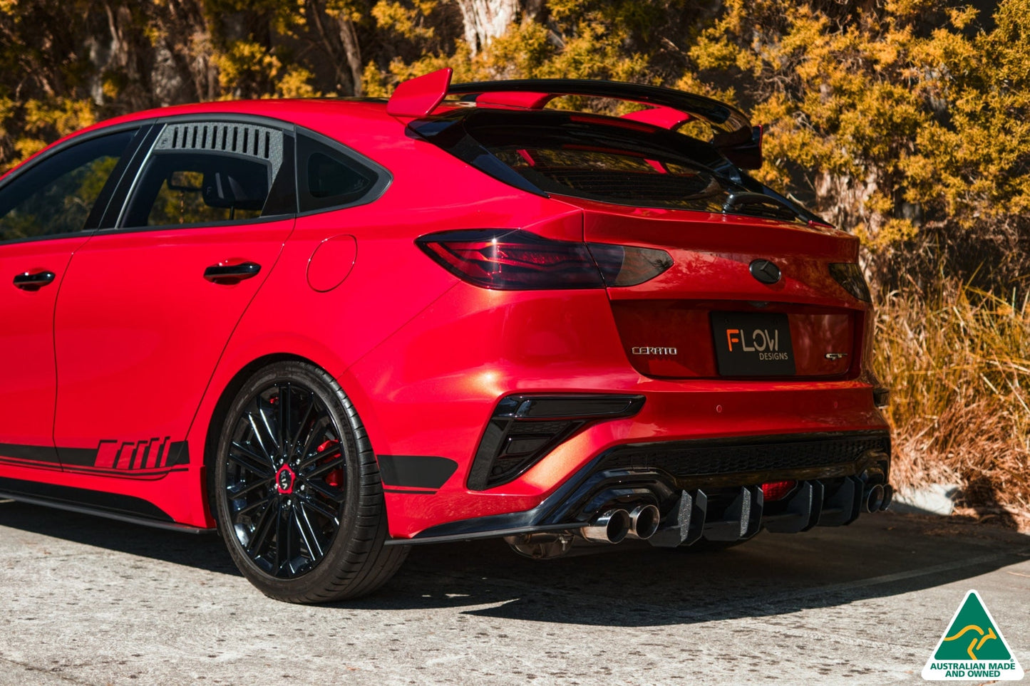 Flow Designs Cerato GT Hatch PFL Flow-Lock Rear Diffuser