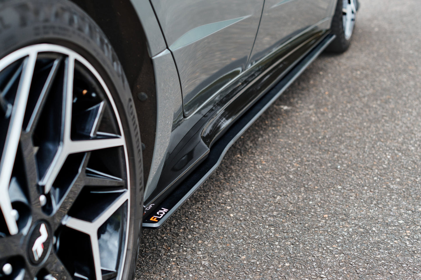 Flow Designs DN8 Sonata N Line 2020-2023 Side Skirt Splitters (Pair)
