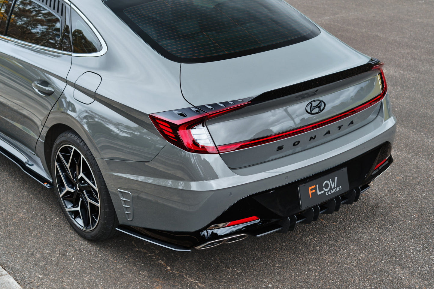 Flow Designs DN8 Sonata N Line 2020-2023 Flow-Lock Rear Diffuser
