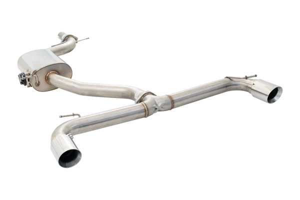 XFORCE VW MK6 Golf GTI & STAINLESS CAT BACK SYSTEM WITH VAREX CENTRE