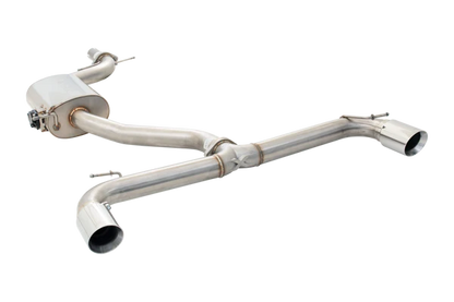 XFORCE VW MK6 Golf GTI & STAINLESS CAT BACK SYSTEM WITH VAREX CENTRE