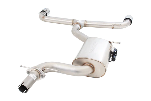 XFORCE VW MK6 Golf GTI & STAINLESS CAT BACK SYSTEM WITH VAREX CENTRE