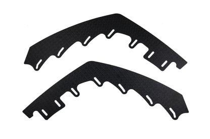 Flow Designs S15 / 200SX Front Lip Splitter Extensions (Pair - For Standard Front Bar)