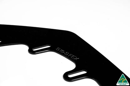Flow Designs S15 / 200SX Front Lip Splitter Extensions (Pair - For Standard Front Bar)