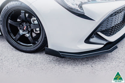 Flow Designs Corolla MZEA12R/ZWE211R 2018-2022 Front Lip Splitter & Reinforcement Brackets